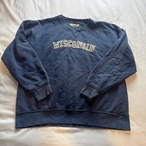 Wisconsin crewneck vintage